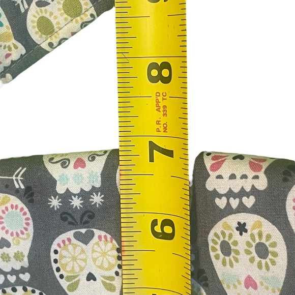 Handmade Women's Candy Skull Small Purse - Picture 5 of 6